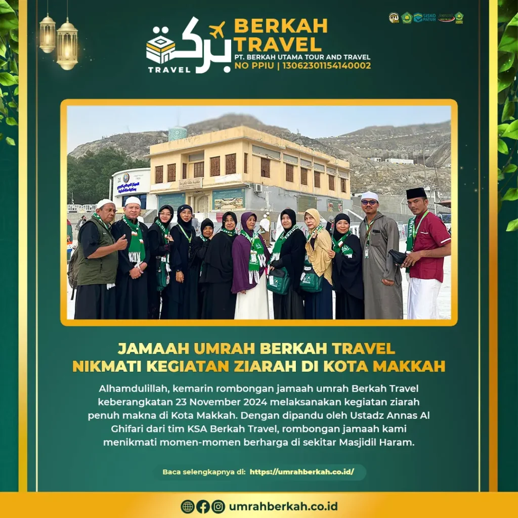 jamaah umrah berkah travel