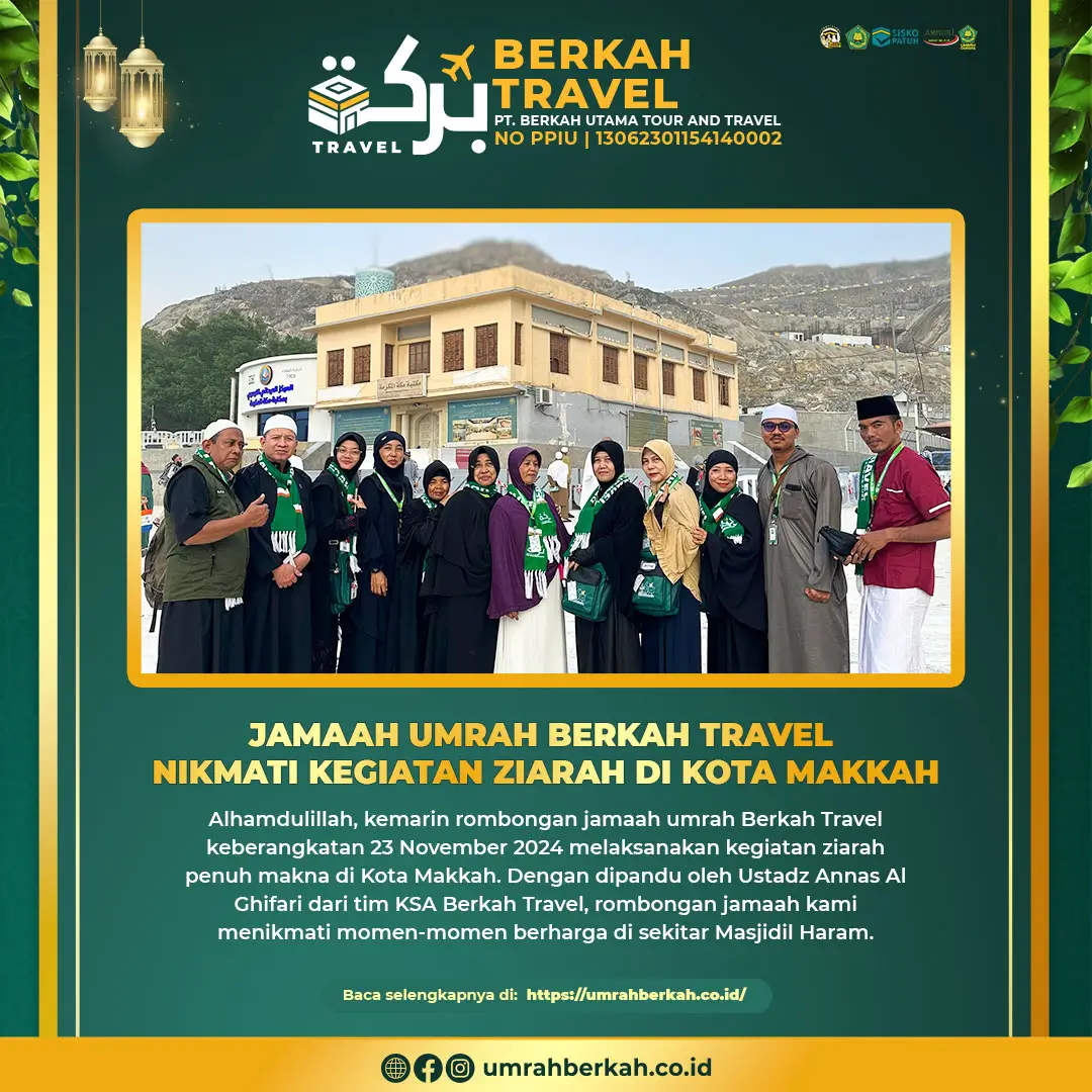 jamaah umrah berkah travel