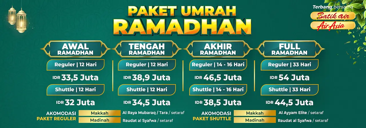 paket ramadhan berkah travel