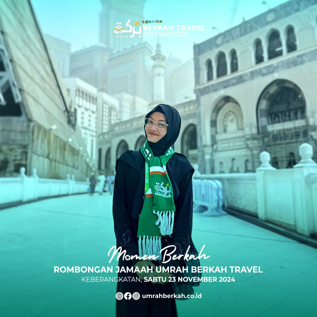 Rombongan jamaah umrah berkah travel