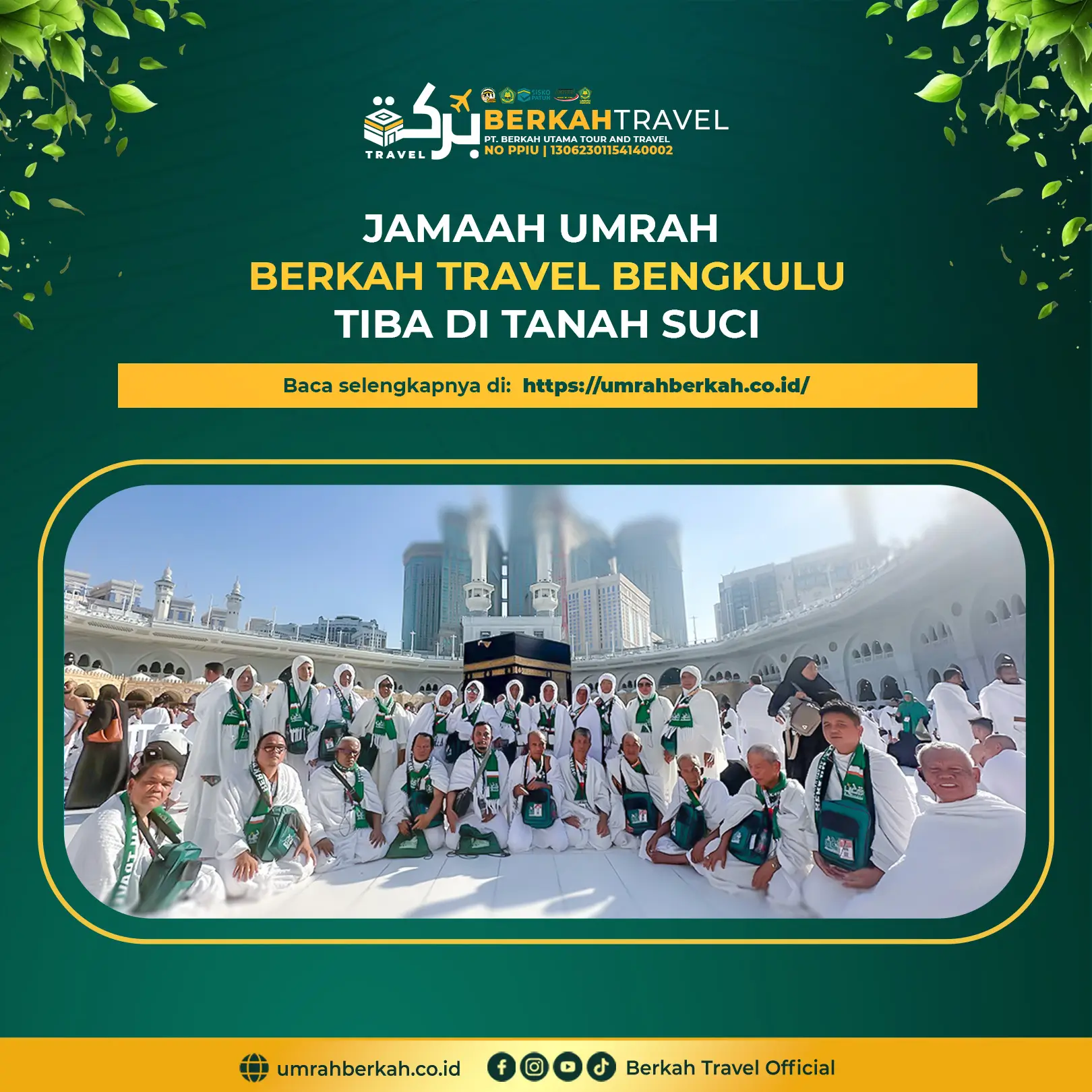 jamaah umrah berkah travel