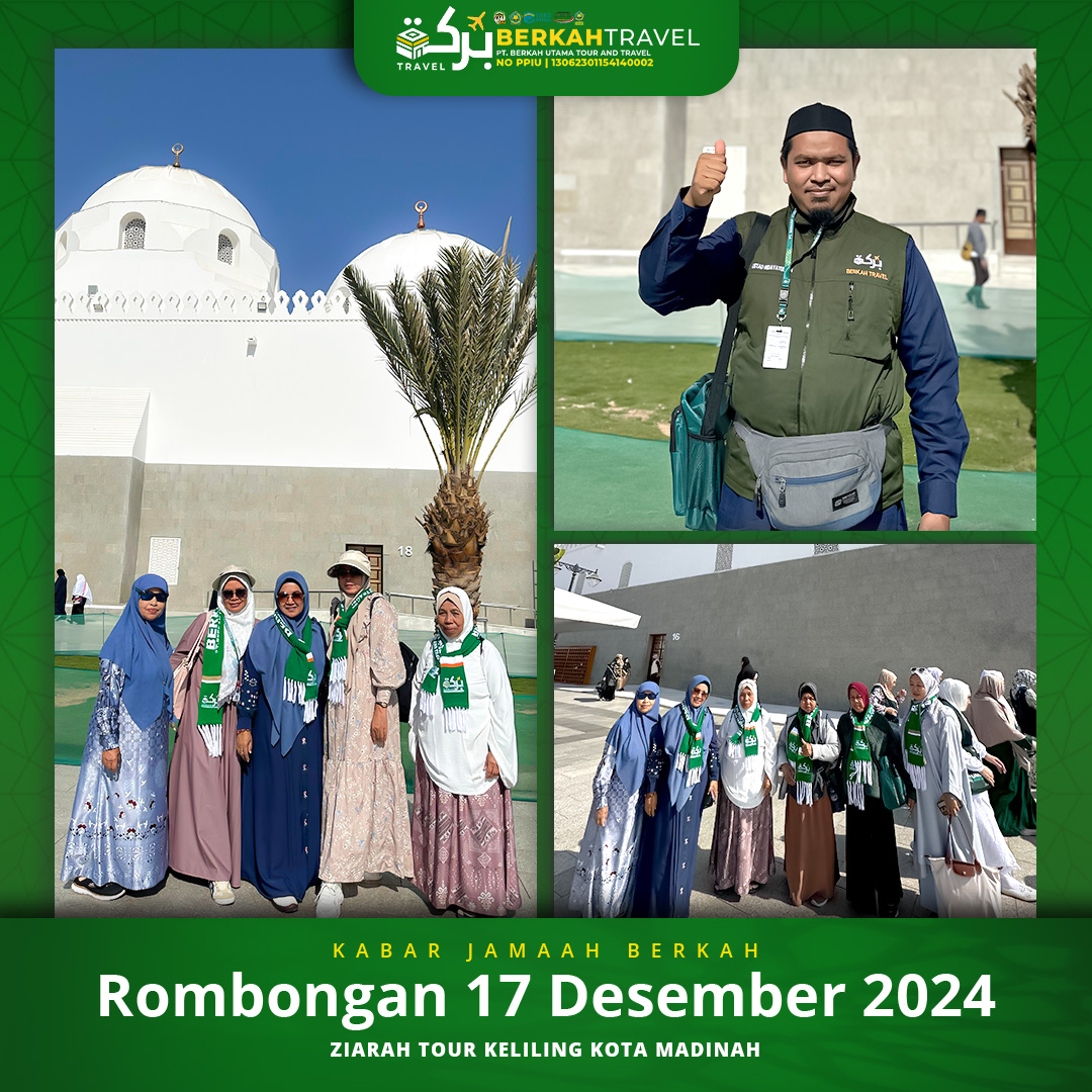 rombongan jamaah berkah travel