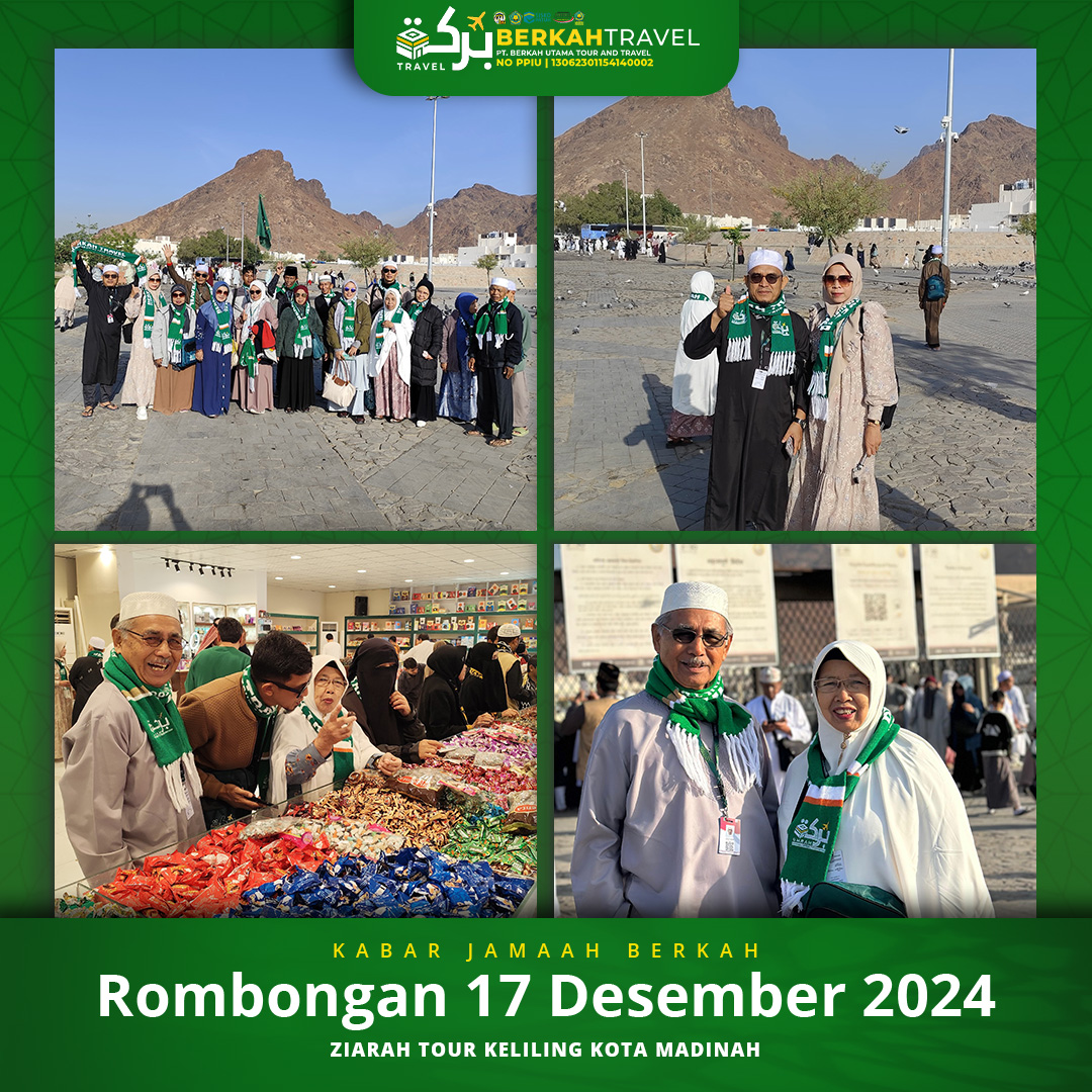 rombongan jamaah berkah travel